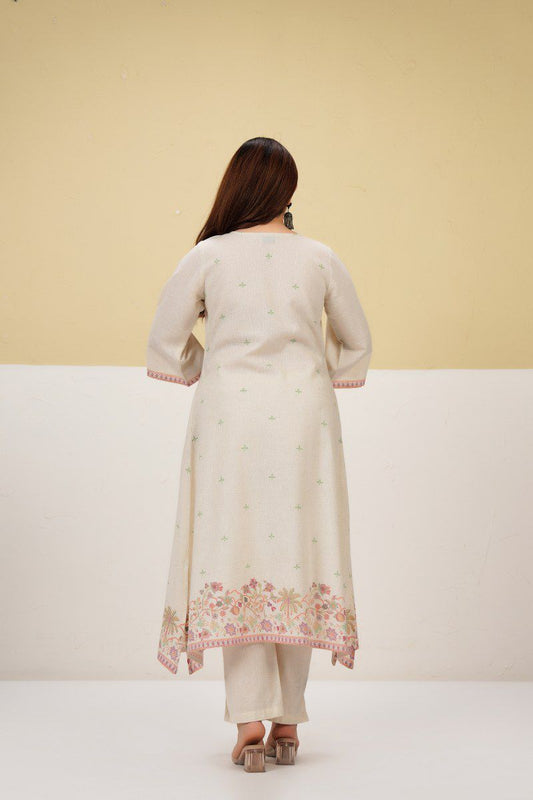 Zakreen Women’s Elegant Printed Kurta Set with Dupatta | Premium Ethnic Wear for Ladies | Soft Cotton Designer Suit