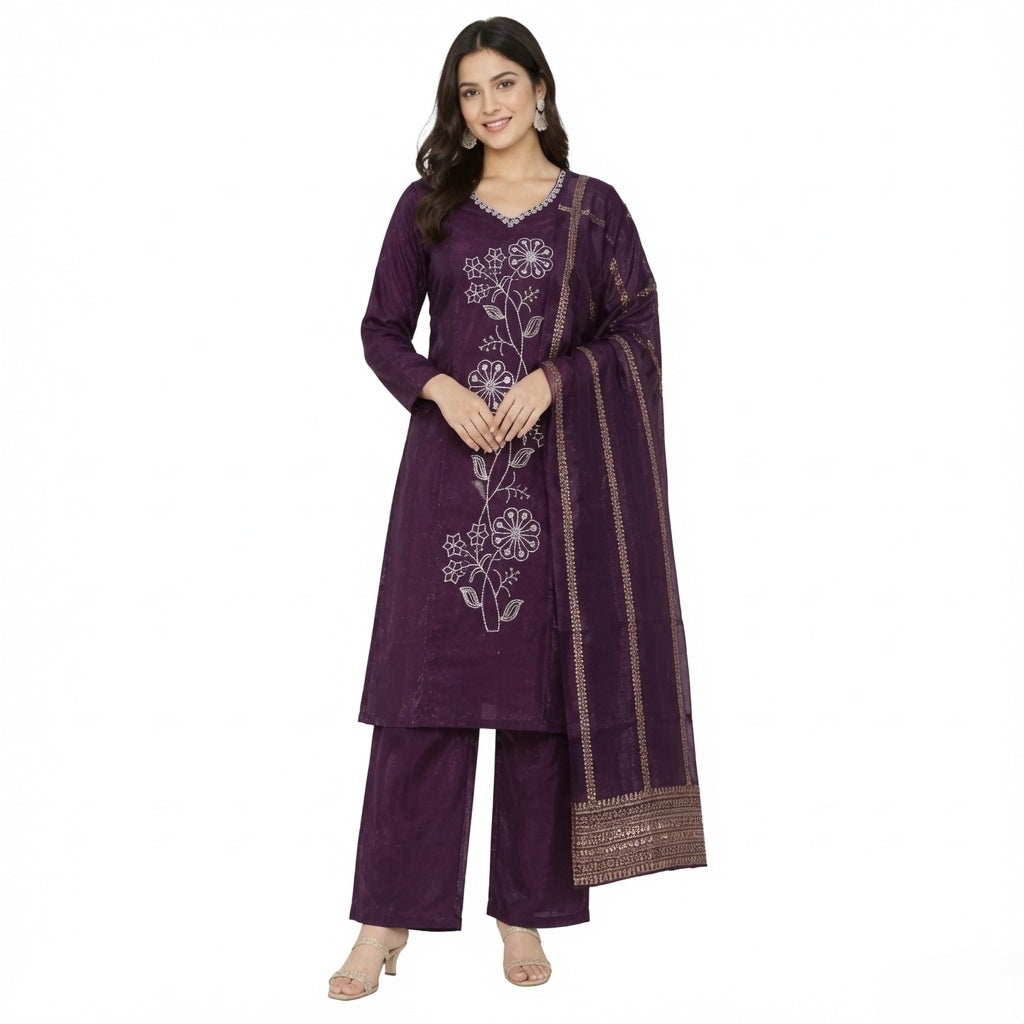 Party Wear Ethnic Suit | Zakreen