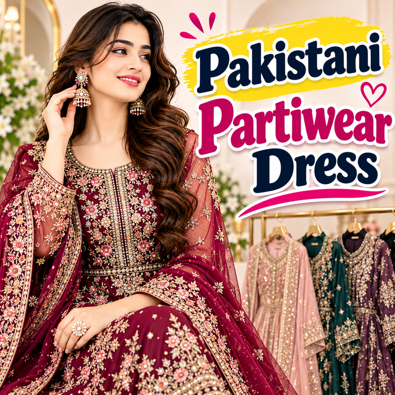Pakistani Partywear Dress