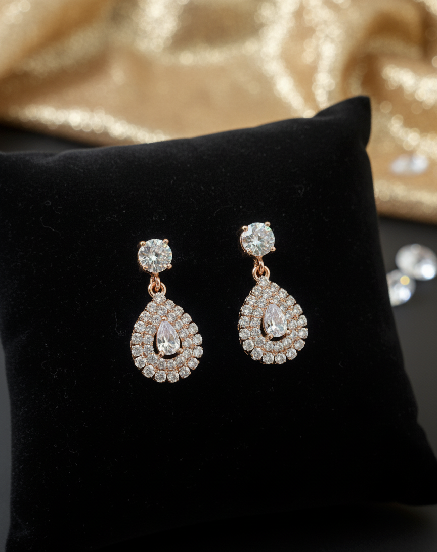 ✨Stylish Pearl & Diamond Look Necklace Set | Zakreen Collection ✨