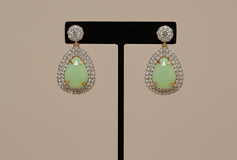 ✨Kundan & Pearl Ethnic Jewelry Set with Earrings  for Women | Zakreen Collection ✨