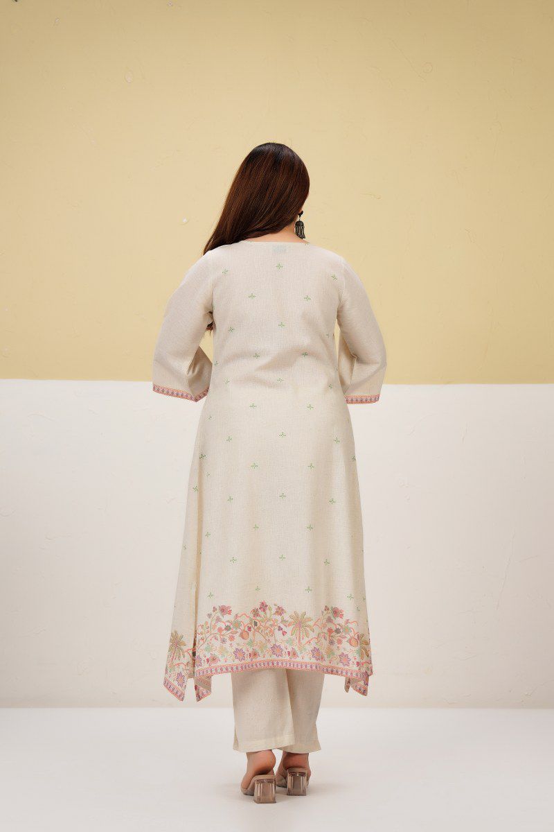 Zakreen Women’s Elegant Printed Kurta Set with Dupatta | Premium Ethnic Wear for Ladies | Soft Cotton Designer Suit