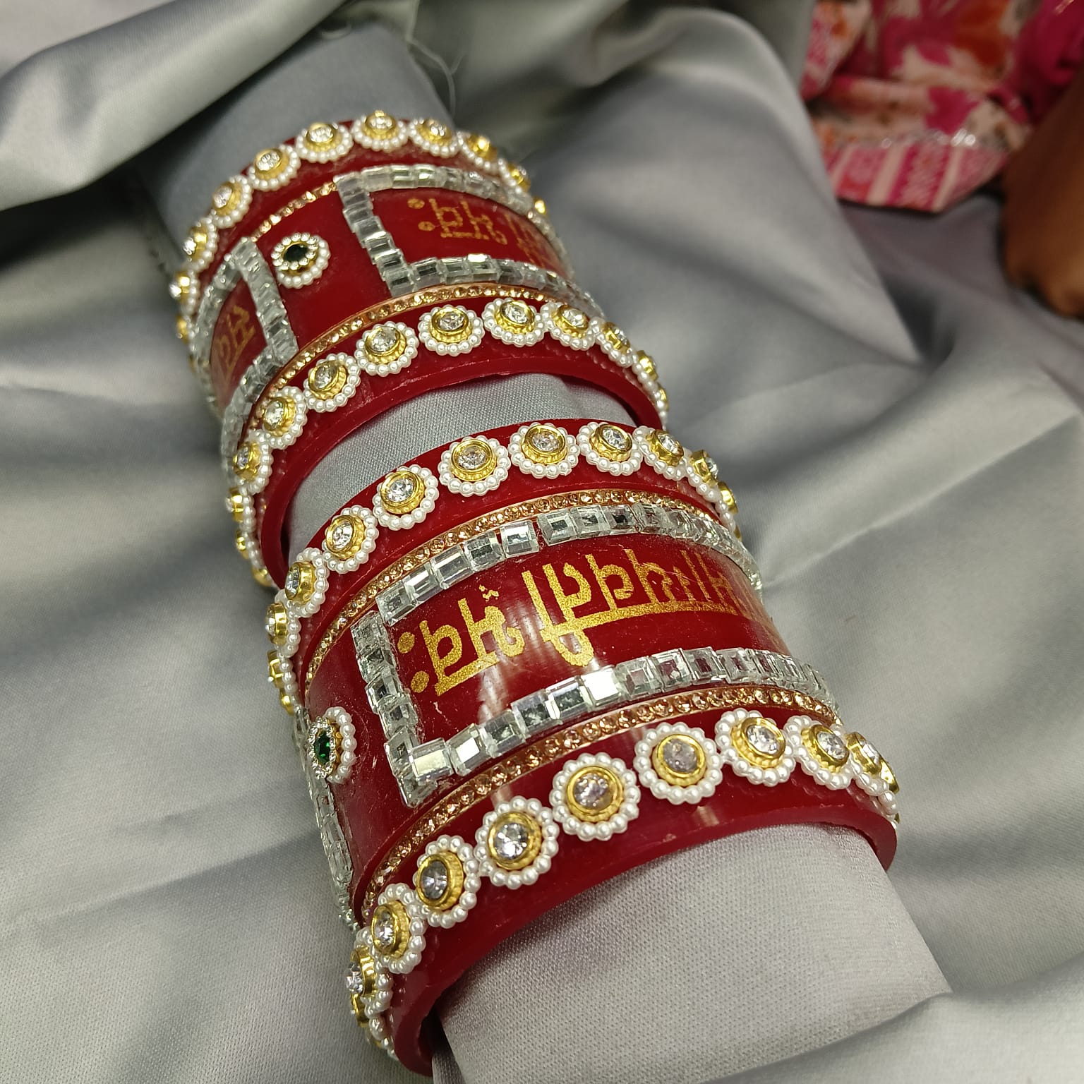 "New Shubh Vivah Sobhaagyawati Designer Plastic Chooda Bangle Set – Bridal Special"
